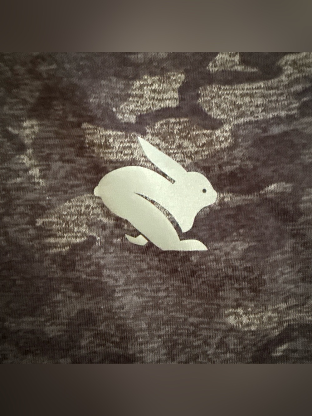 RABBIT Running Women's EZ Tee Long Sleeve Base Layer Top Camo XS - Picture 5 of 5